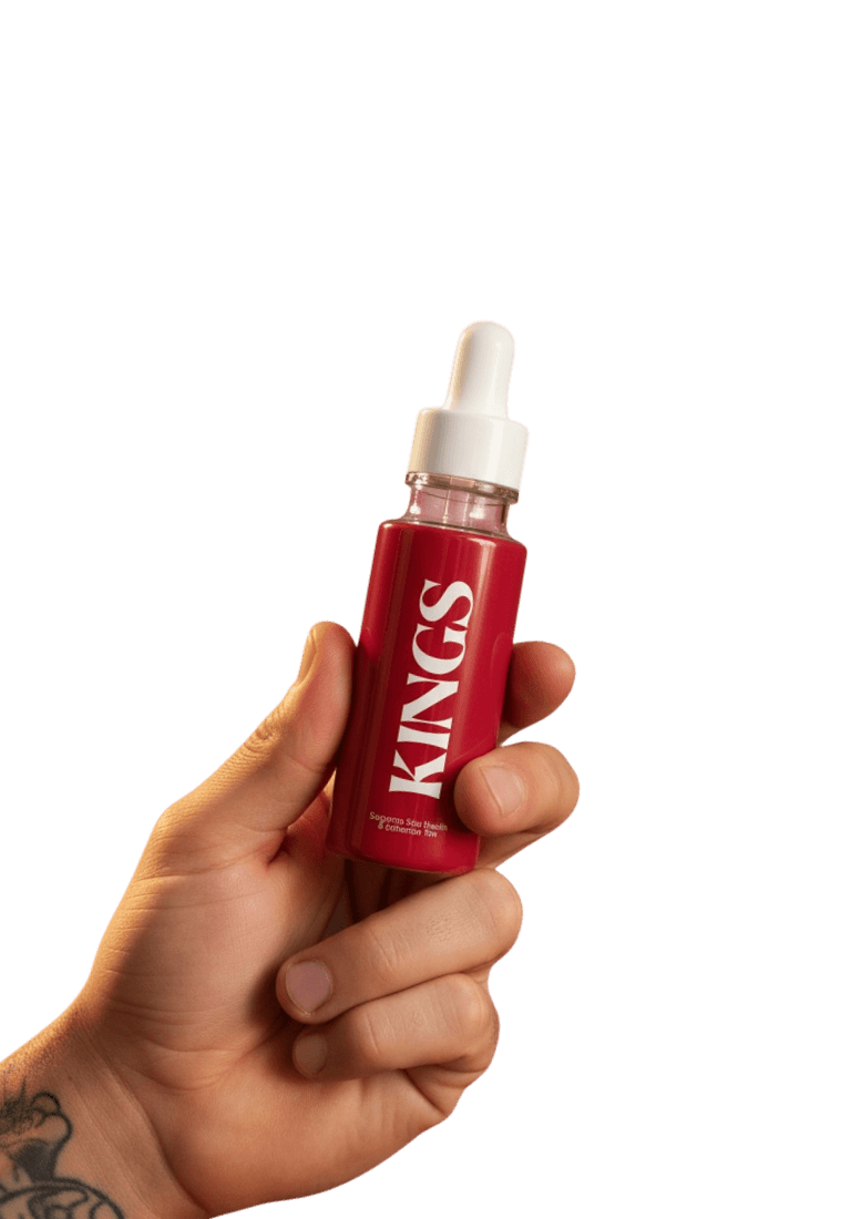 King Tanning Drops - Front View