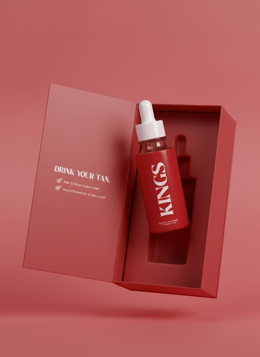 King Tanning Drops - Alternative View